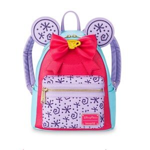 BNWT- Minnie Mouse Main Attraction Mad Tea Party Loungefly Backpack